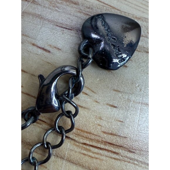 Betsey Johnson Rhinestone Cupcake Pendant Necklace With Pearl & Heart Accents - Picture 9 of 12